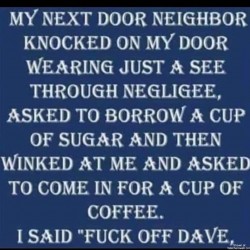 Fuck Off Dave